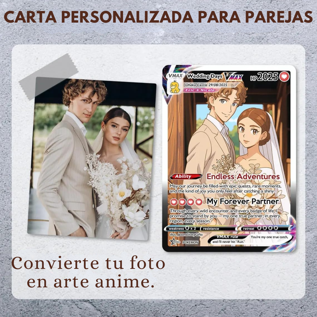 Carta Anime Personalizada