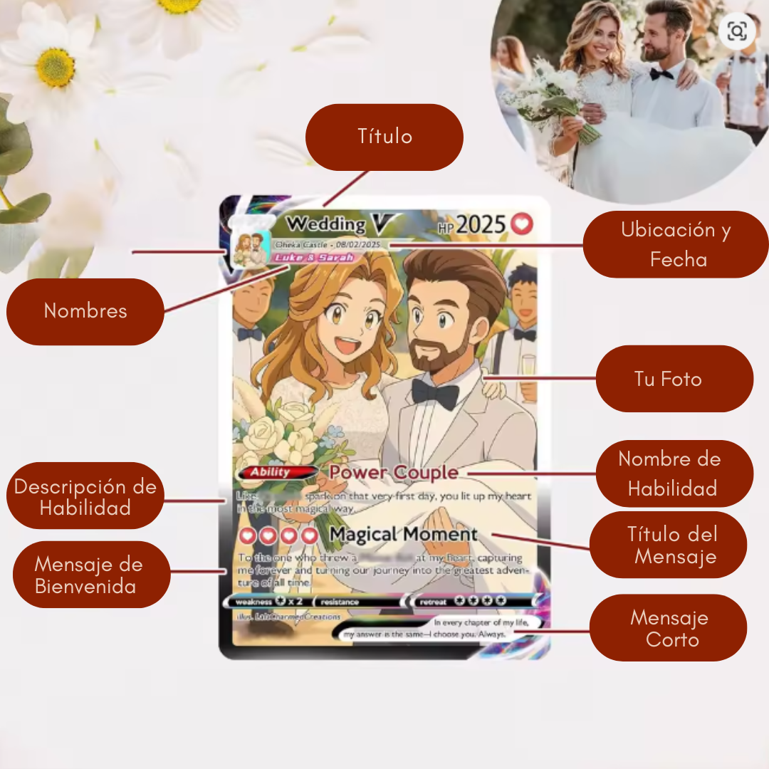 Carta Anime Personalizada